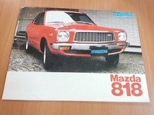 CATALOGUE BROCHURE MAZDA 818