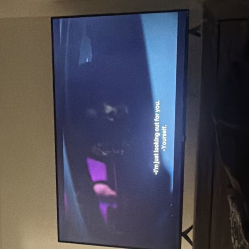 Black flat screen with - black, flat-screen