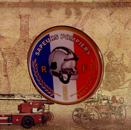 Insigne sapeurs pompiers - sapeurs,