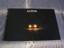 TOPRARITY magnificent brochure folder Renault Alpine A610 Turbo from 1991!!!