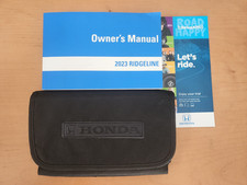 2023 Honda Ridgeline Owner’s Manual - Set