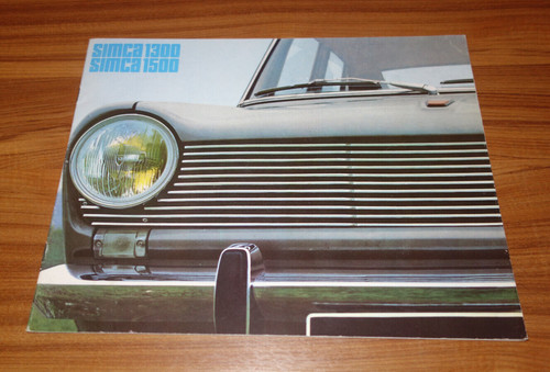 Catalogue simca 1300 - catalogue,