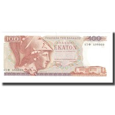 Billet, Grèce, 100 Drachmai