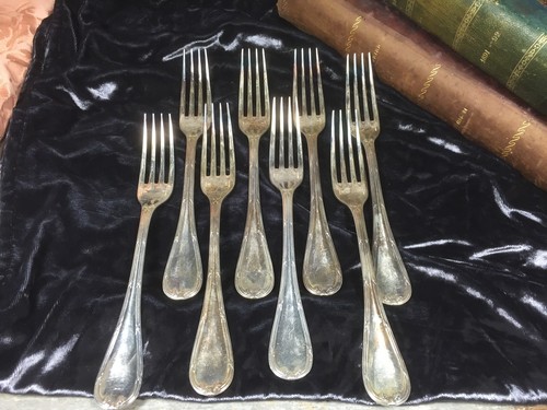 Fourchettes metal argente - fourchettes,