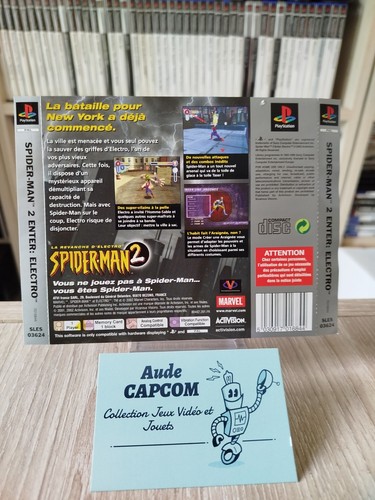 Sony playstation ps1 jaquette - playstation,