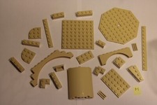 LOT M LEGO VRAC PLAQUE TECHNIC BEIGE ESPACE STARWARS CHATEAU HARRY POTTER EGYPTE