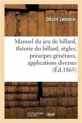 Manuel jeu billard - manuel,