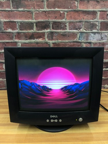 Vintage dell e772c crt - dell, 17"