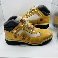 Timberland Field Boot Waterproof L/F MID Men Wheat Nubuck 0A18RI 231 Size 9.5