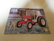 prospectus brochure tracteur