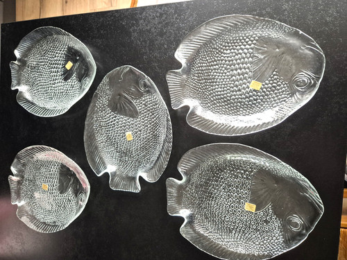Assiettes poisson lot - assiettes, de
