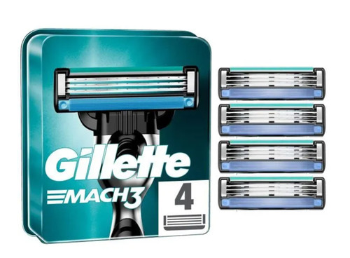 Pack lames gillette mach3 - 4, mach3"