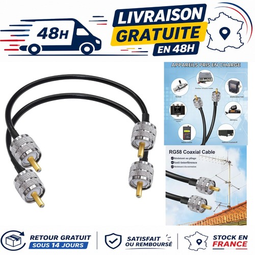 Tuolnk câble coaxial rg58 - câble,