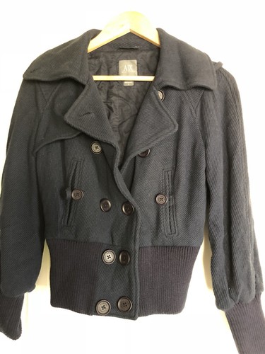 Armani cropped navy blue - cropped,