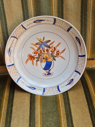 Plat assiette ancienne - plat,