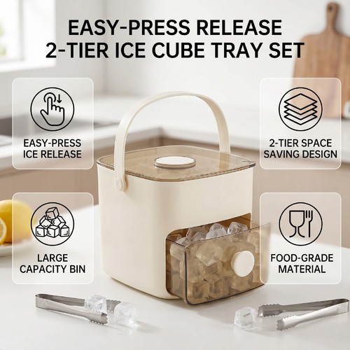 Gelées bac à glace avec - à,