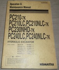 KOMATSU PC210-7K PC240LC-7K