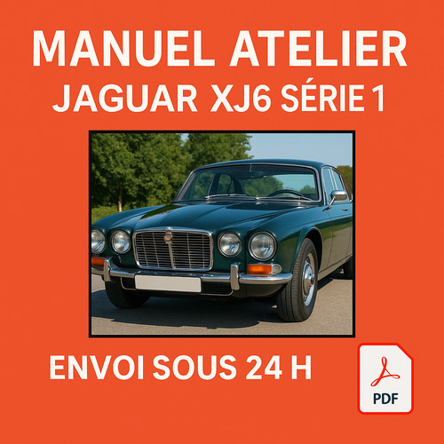 Manuel atelier jaguar xj6 - atelier,