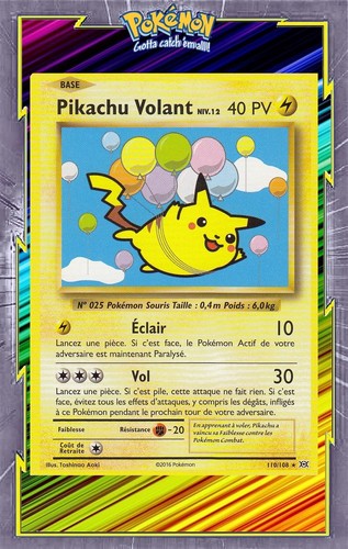 Pikachu volant secret - 🌈pikachu,