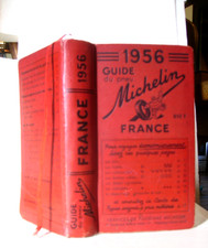 GUIDE - MICHELIN 1956 - FRANCE 69 years 886 PAGES VERY CORRECT CONDITION