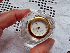 Montre de bureau en Cristal