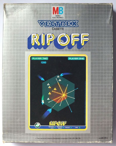 Rip off vectrex complet - rip,