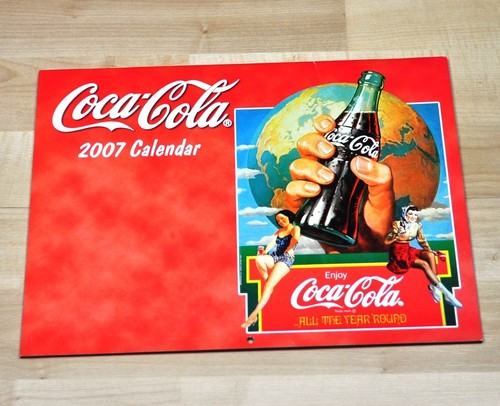 Calendrier coca cola usa 2007 - calendrier,
