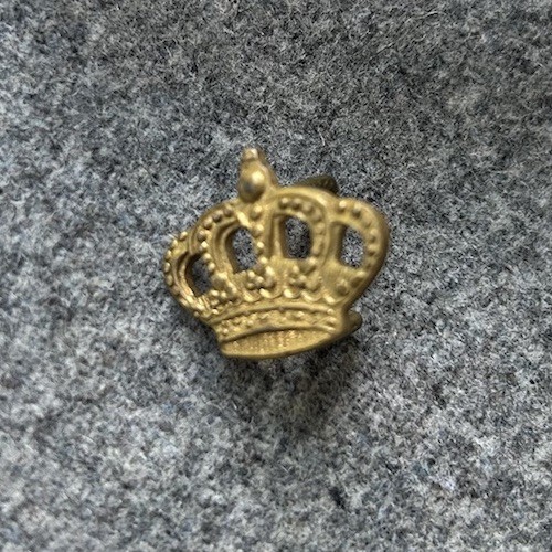 Insigne couronne armée belge - couronne,