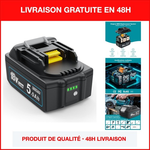 Batterie 18v 5ah makita lxt - 5ah,