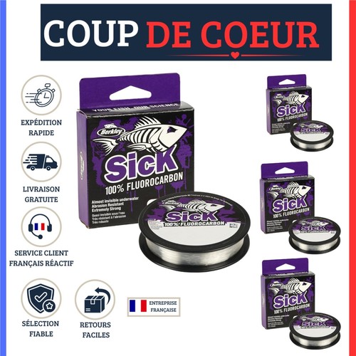 Fluorocarbone berkley sick - fluorocarbone, 50
