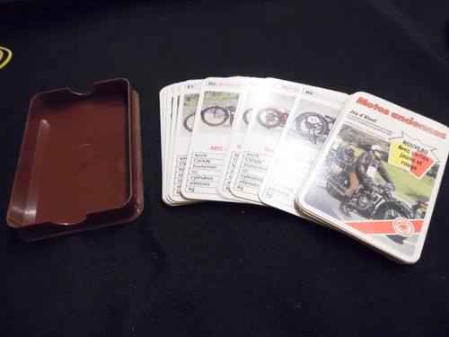 Jeu cartes motos - de,