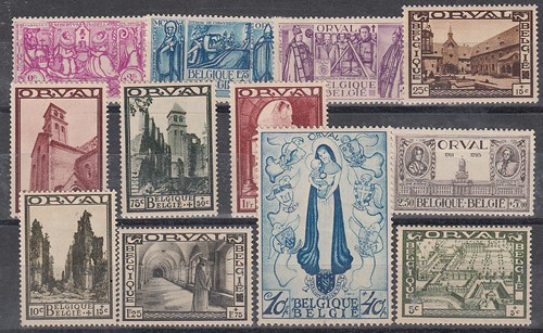 Belgique courrier 1933 yvert - -,