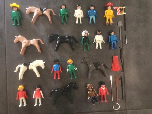 Lot personnages playmobil 2 - personnages,