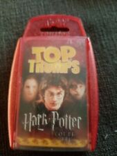 TOP TRUMPS Playing Card Game - Special HARRY Potter Goblet of Fire - Free Shipping
