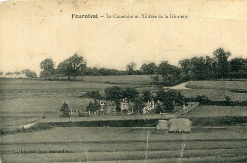 Fournival cimetière - cimetière, et