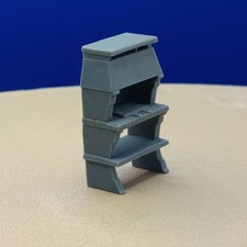 Diorama : Barbecue en pierre