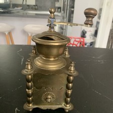 GOLD BRASS COFFEE GRINDER