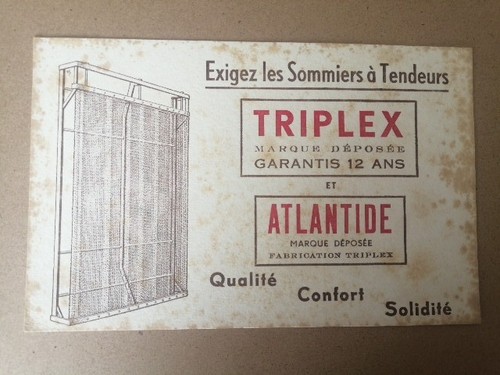 Ancien buvard publicitaire - buvard,