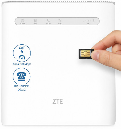 Zte mf286r routeur lte - zte, 4g+