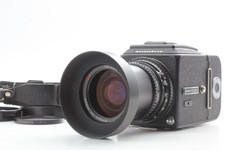 Objectif tout noir [Top MINT w/ Hood] Hasselblad 500CM C/M T* C 50mm F4 A12...