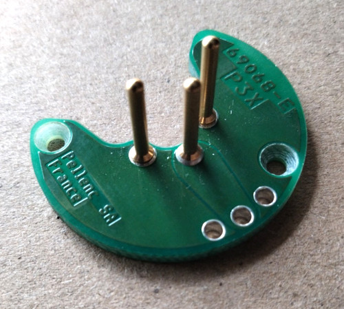 Plaque connecteur moteur