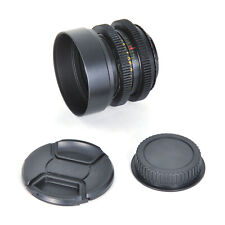 Helios 44 2/58 Prime Cine Mod Lens w/ Anamorphic Bokeh For Canon EF! 44M 58mm F2