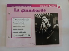 CARTE FICHE - HUGUES AUFRAY