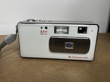 HP Photosmart 433 3.1MP Digital Camera With USB Cable - TESTED & WORKING Silver