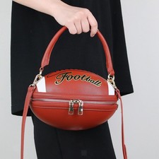 Sac à main fantaisie en forme de ballon de football pour les vacances, le