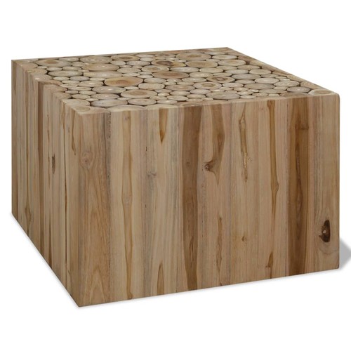 Teck authentique table basse - table,