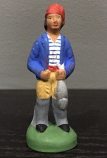 Santon Coulomb : Le pêcheur