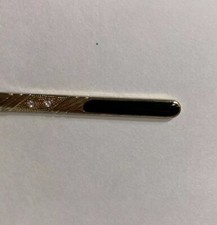 Vintage Gold Tone Black