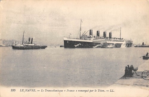 Cpa marine paquebot le - /,