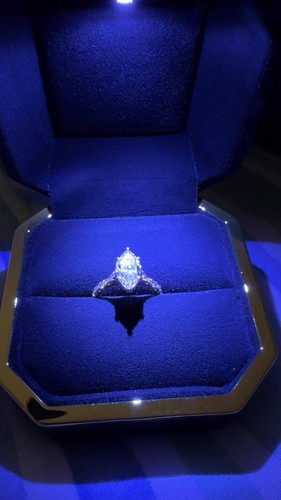 Vintage style tacori - style, 18k